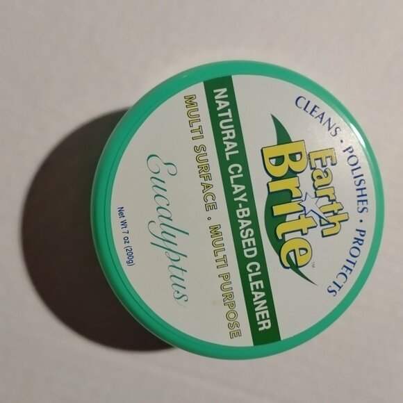 Earth Brite Natural Clay-Based Cleaner Eucalyptus 7 Oz-CLEANERS- SET OF 3-NEW - Picture 7 of 8